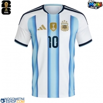 Moški Nogometni dresi Argentina Lionel Messi #10 Domači SP 2026 Kratek Rokav